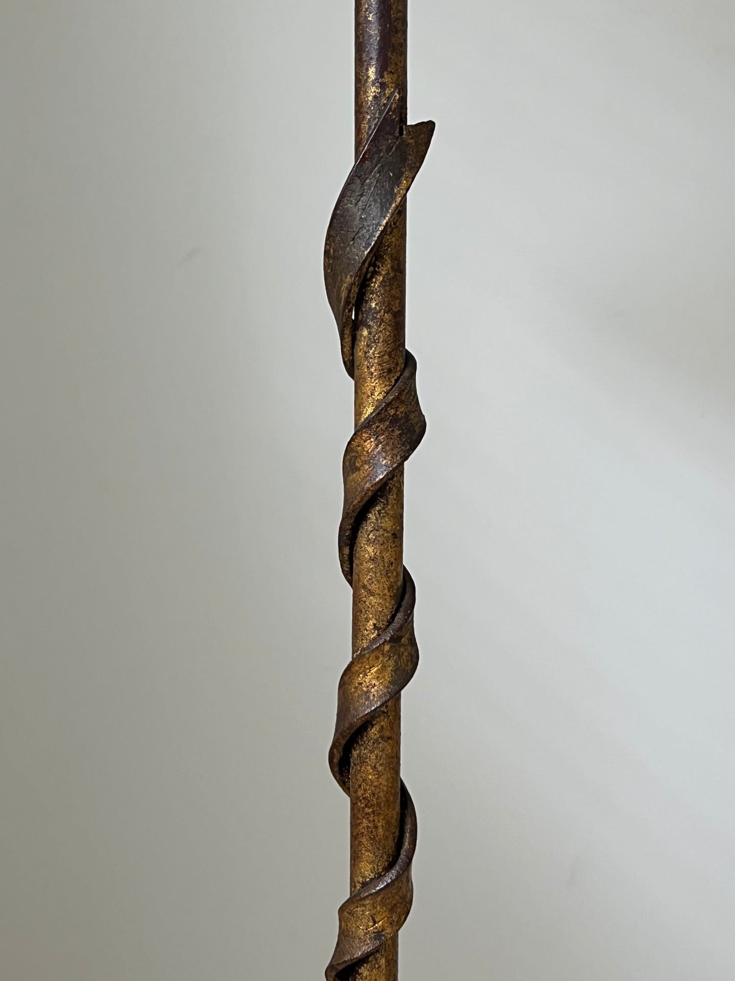 Mid Century Iron Floor Lamp, France