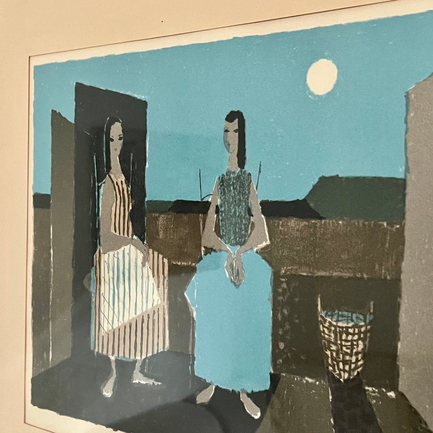 1961 Signed Lithograph by Fabian Lundqvist - Sweden