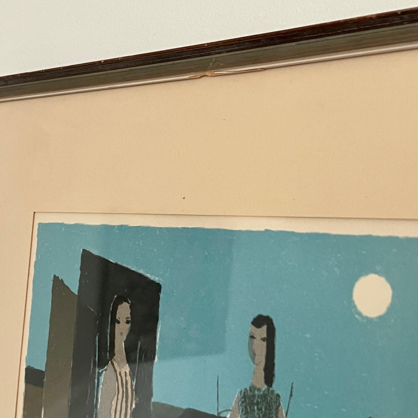 1961 Signed Lithograph by Fabian Lundqvist - Sweden