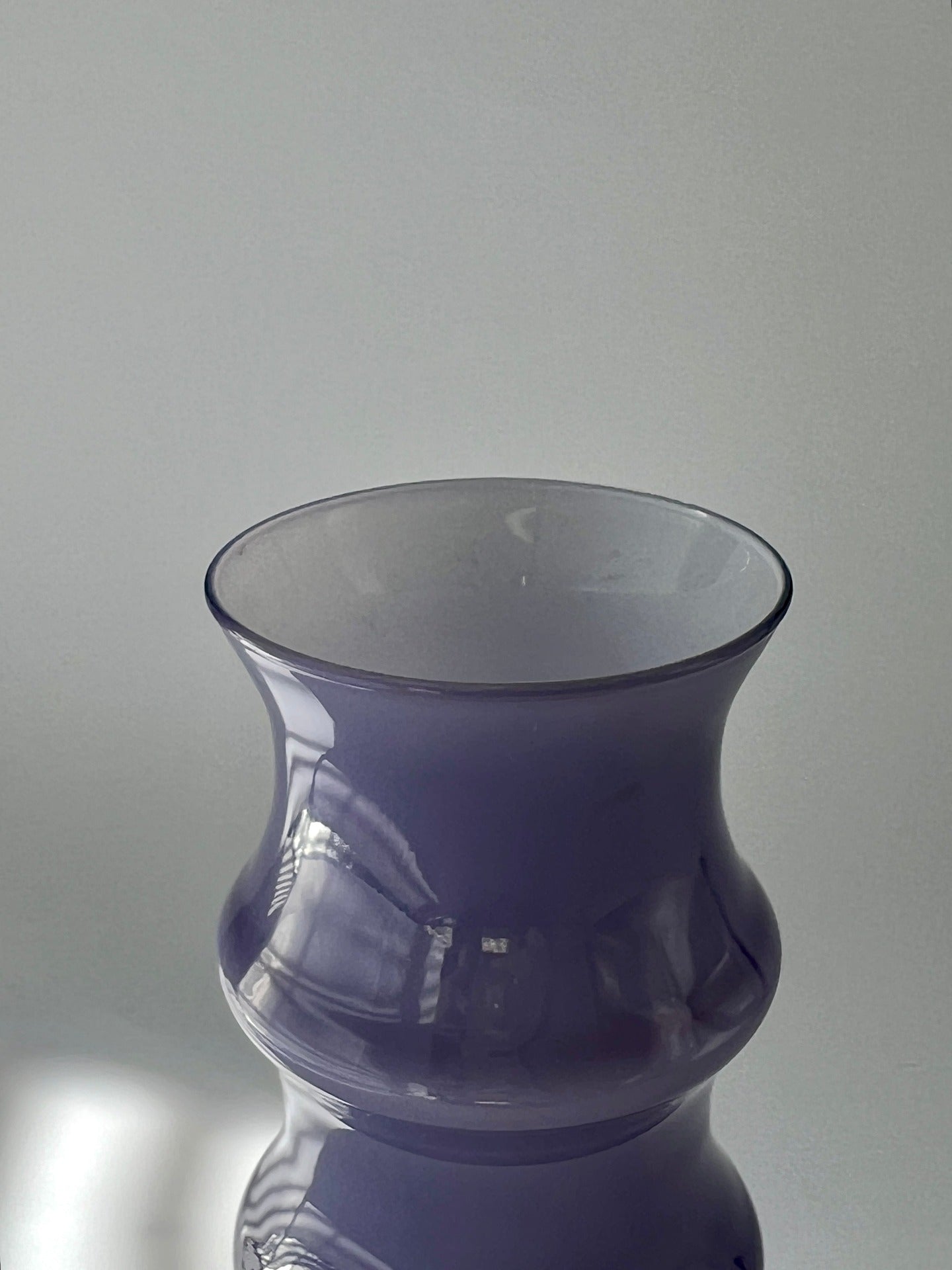 Piped 1970s Murano Vase