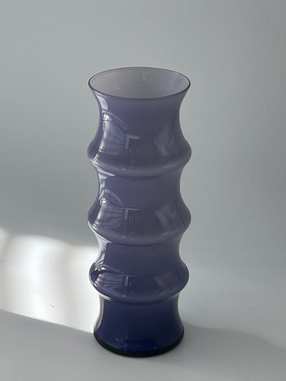 Piped 1970s Murano Vase