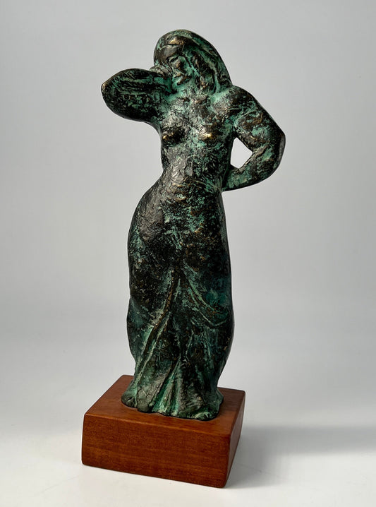 Mid Century Spanish Bronze Sculpture by Josep Vilalta Tor