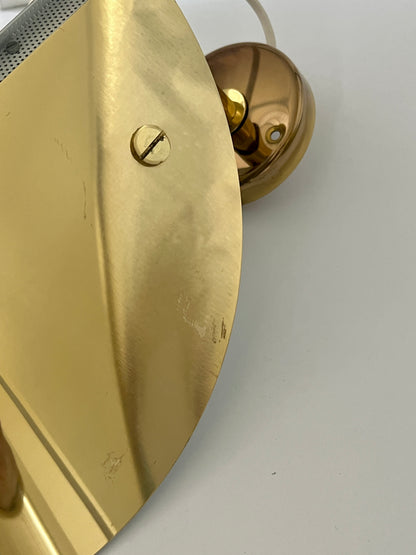 Pair of Vintage Brass Sconces by Aneta, Sweden