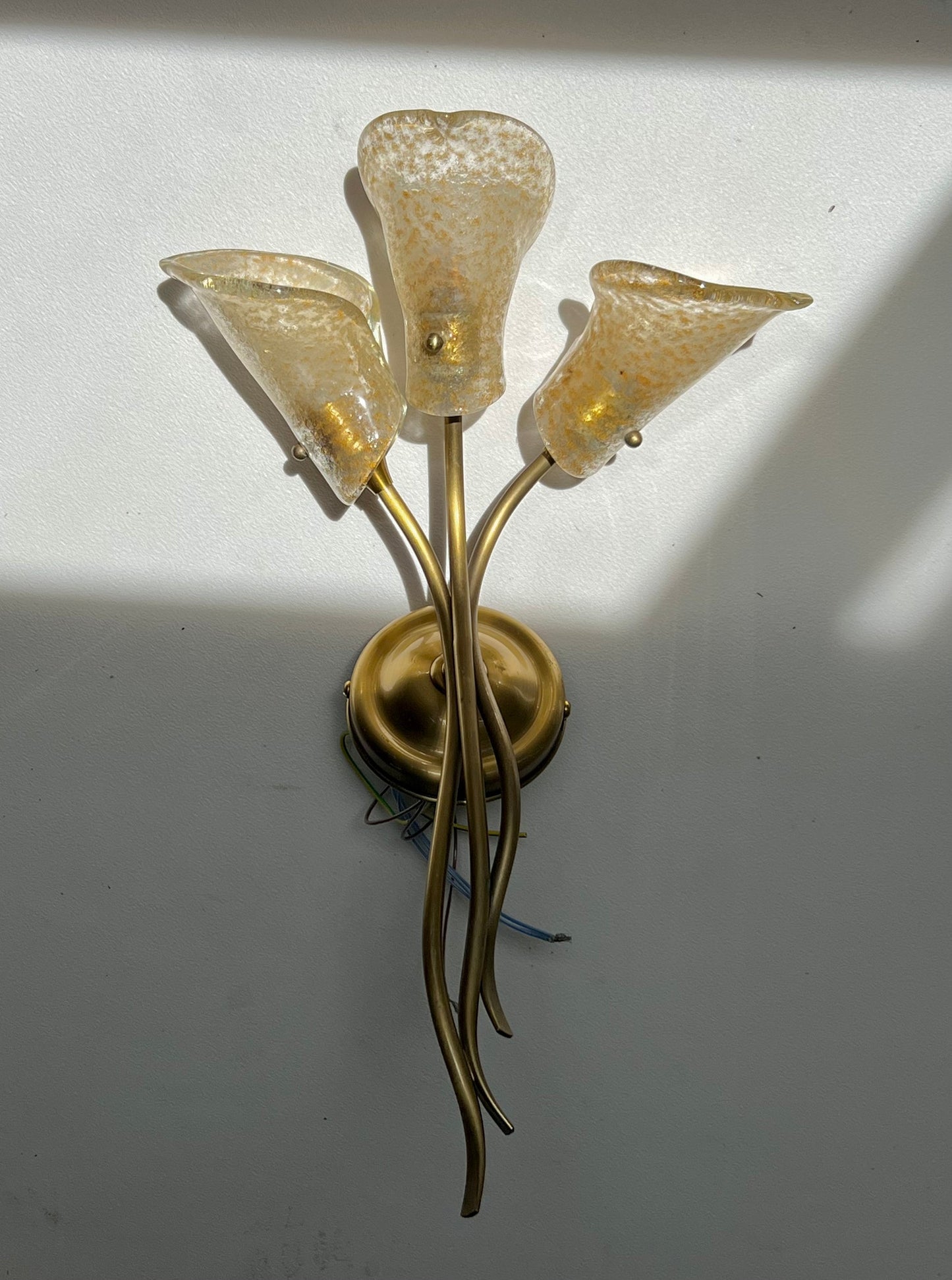 Murano 'Lily' Sconce