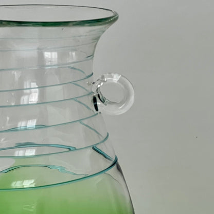 Green Vintage Murano Vase