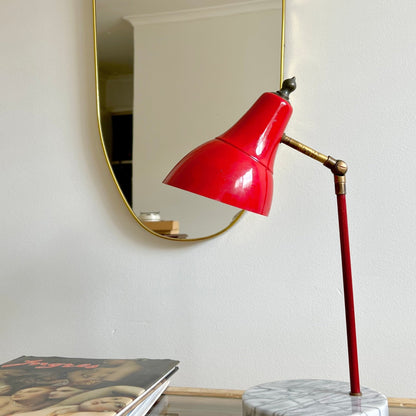 1950s Italian Marble Lamp