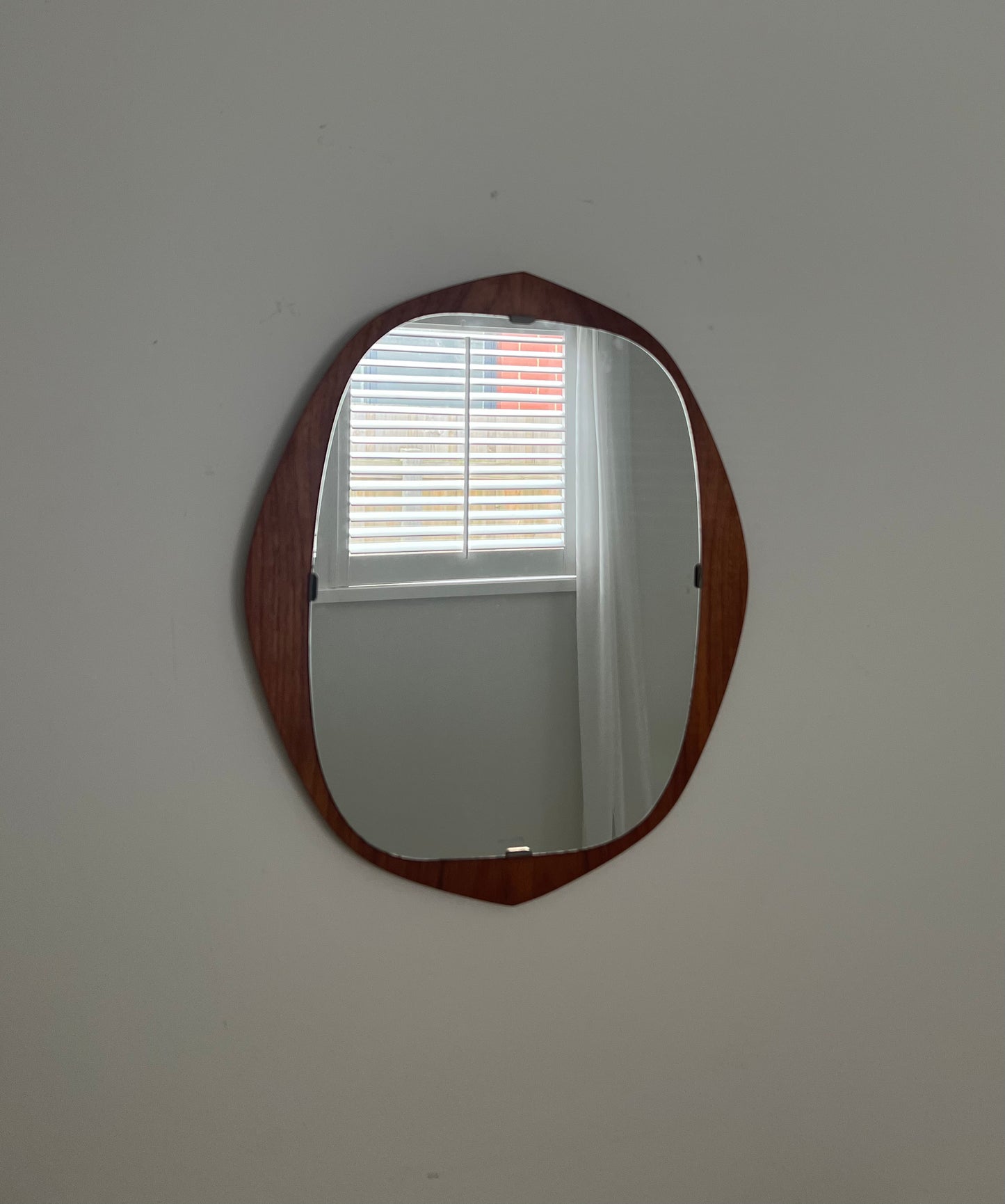 1960s Swedish Teak Mirror