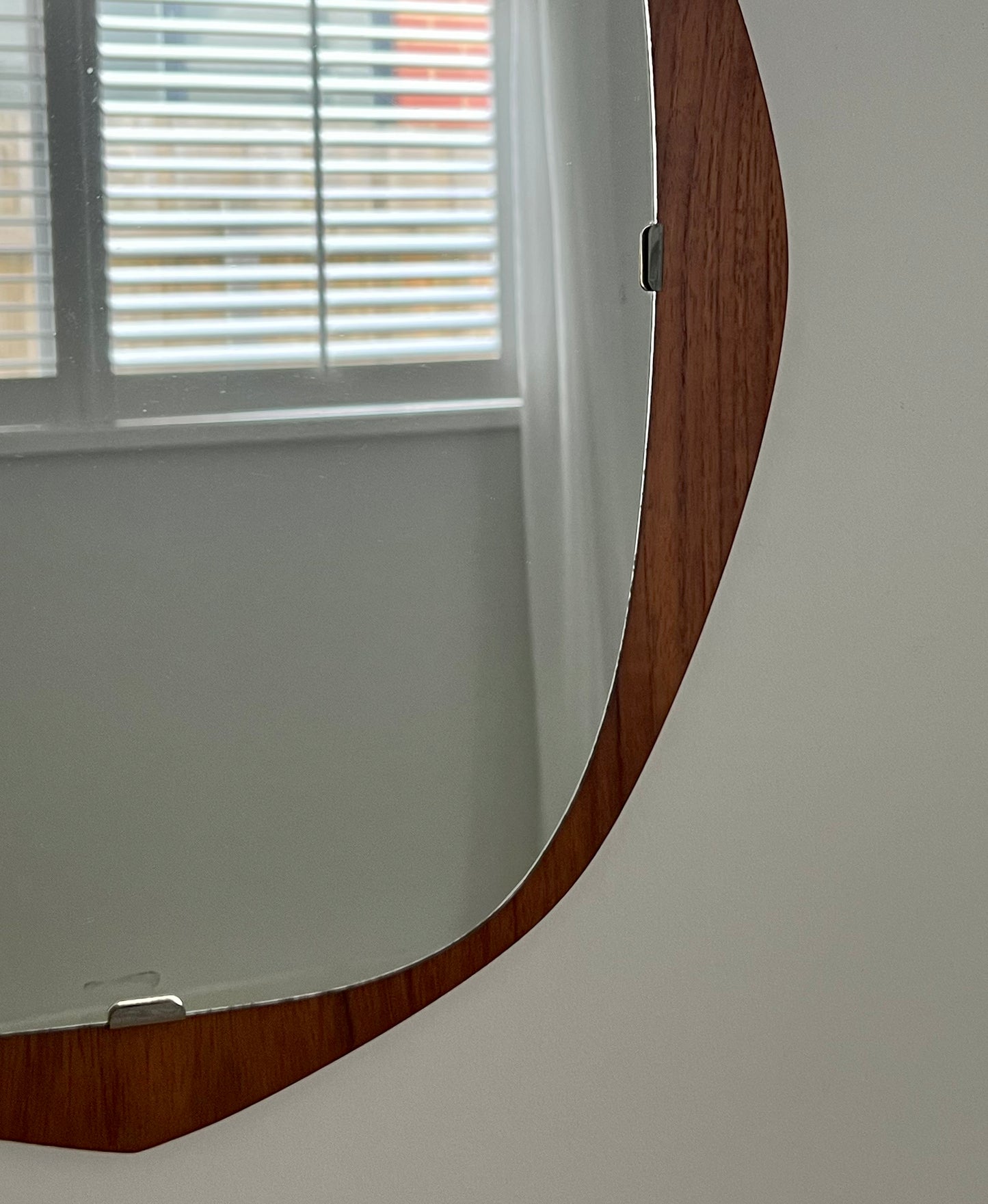 1960s Swedish Teak Mirror