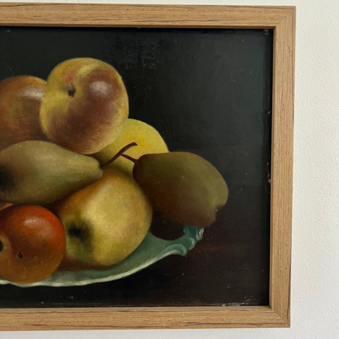 1920 Swedish Still Life by Magni Magnino in Raw Oak Frame