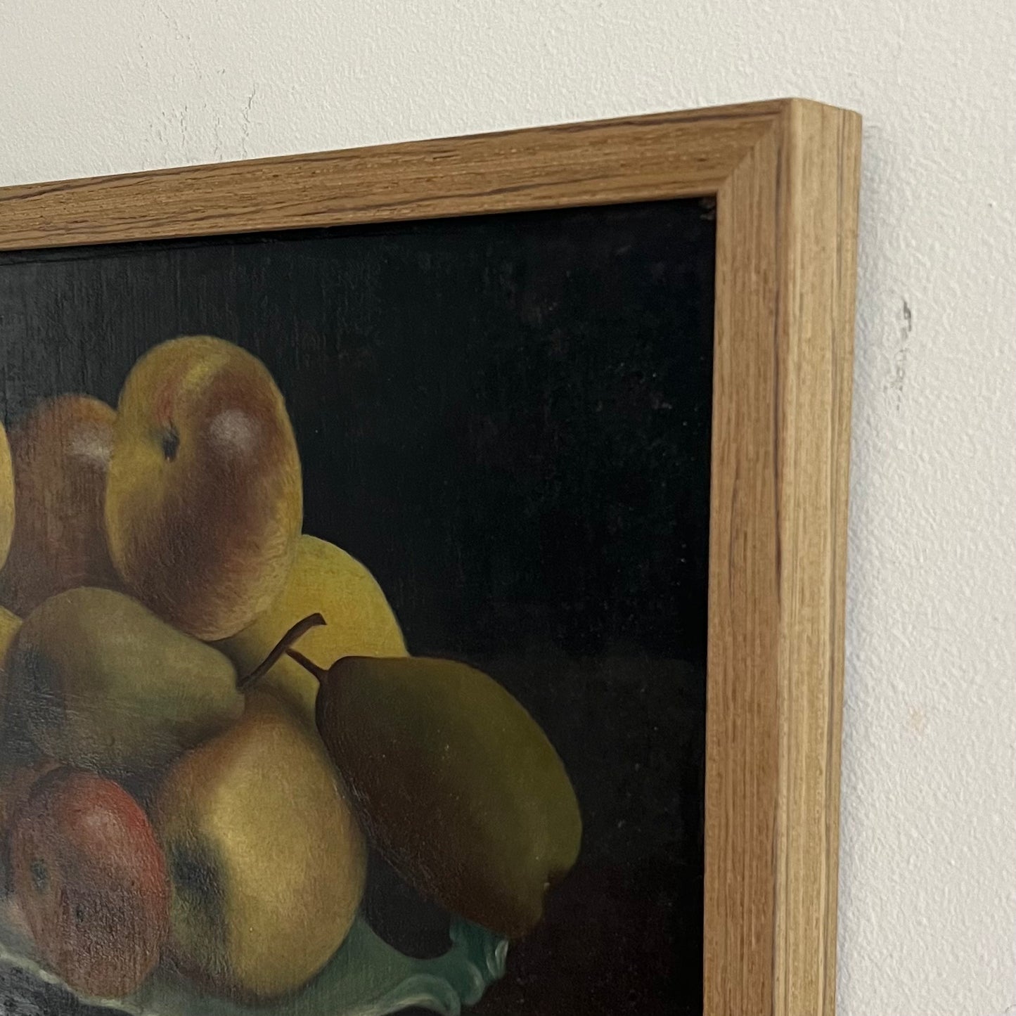 1920 Swedish Still Life by Magni Magnino in Raw Oak Frame