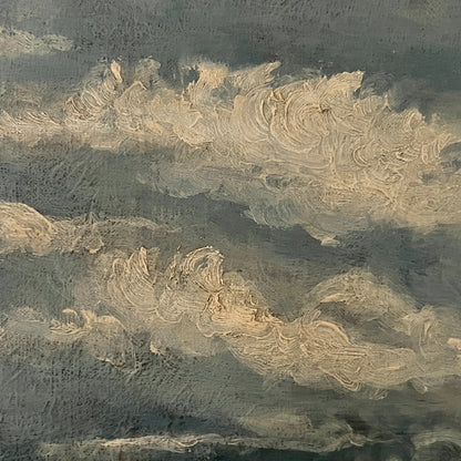 1930s Oil of Archipelago & Clouds, Sweden