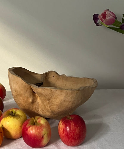 Large Pale Birchwood-Burl Bowl, Sweden