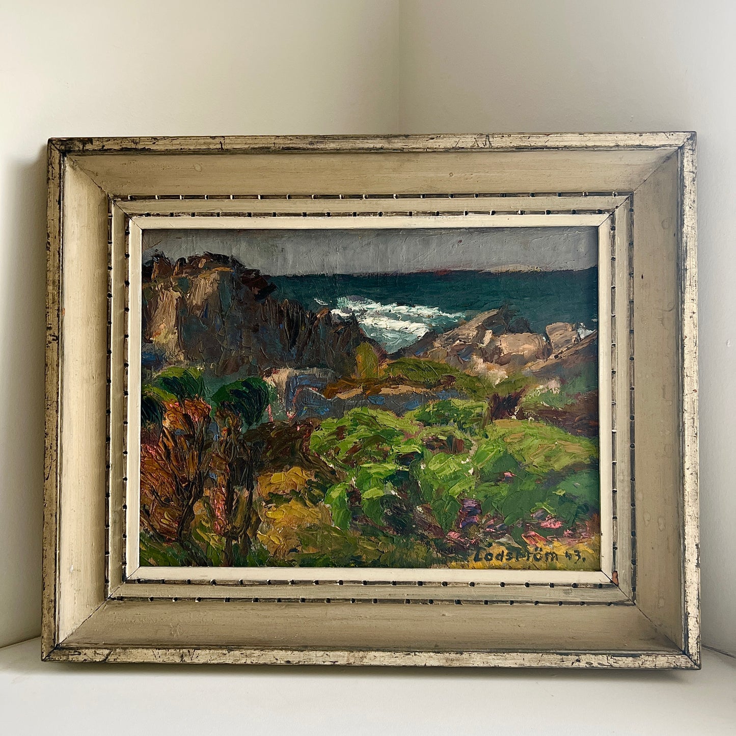 Textural Coastal Landscape by Kjell Högström, 1943