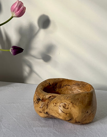 Petite Birchwood-Burl Bowl, Sweden