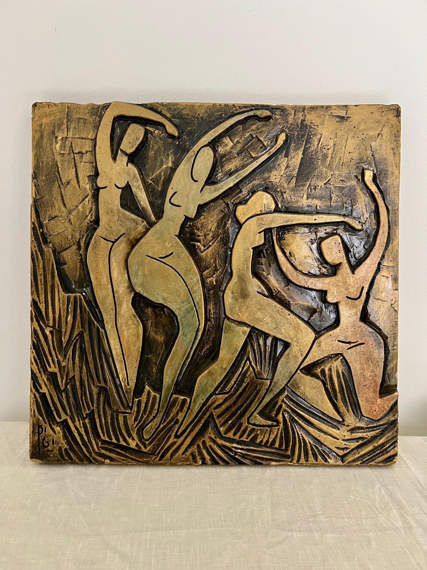 Mid Century Wall Relief, Sweden