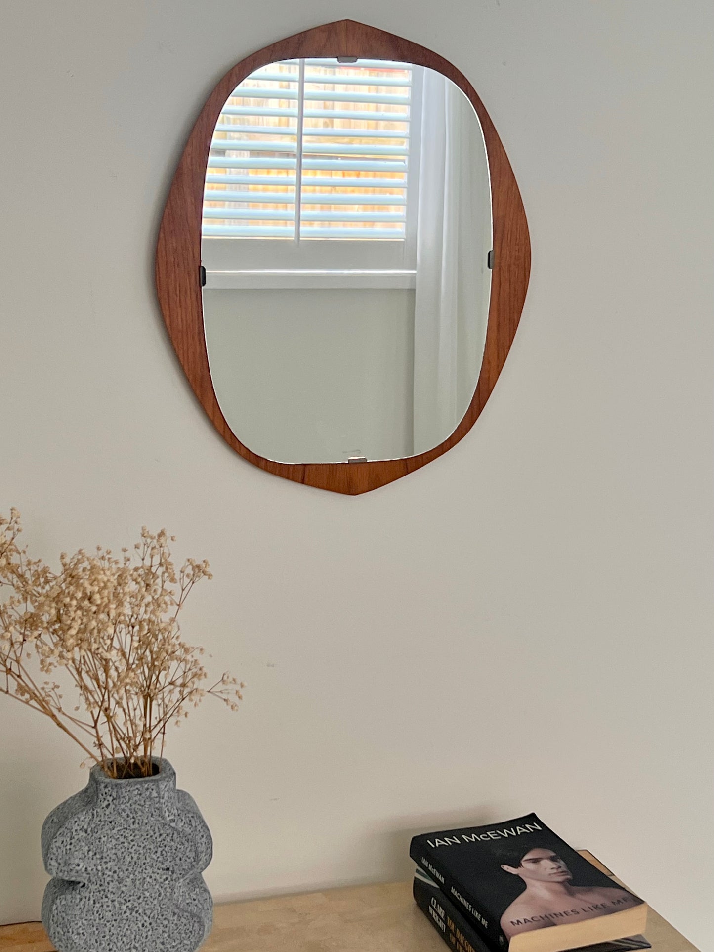 1960s Swedish Teak Mirror