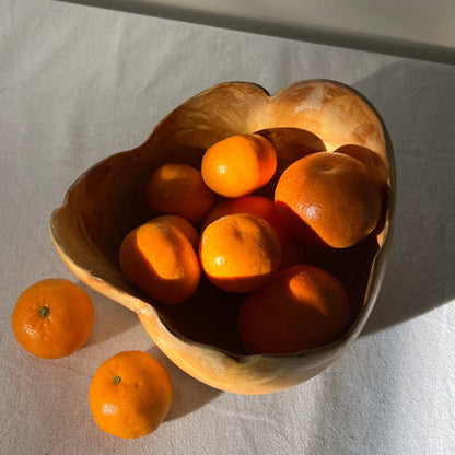 Medium Birchwood-Burl Bowl, Sweden