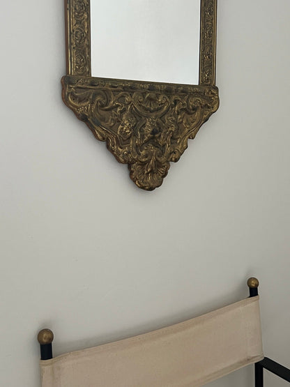 Mid Century Swedish Copper Mirror by Ragnar Parck