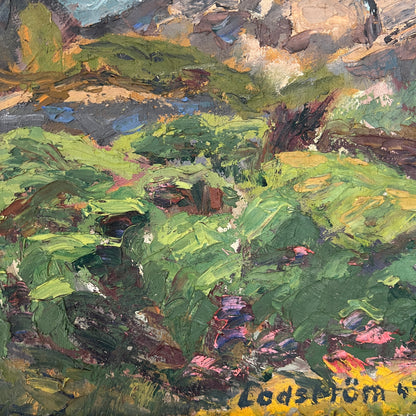 Textural Coastal Landscape by Kjell Högström, 1943