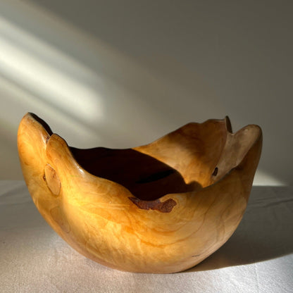 Medium Birchwood-Burl Bowl, Sweden